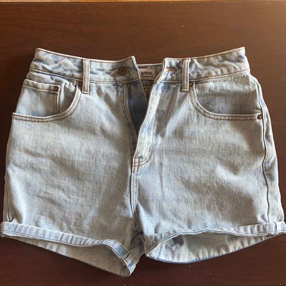 High waisted Denim Shorts